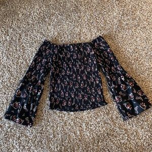 Off The Shoulder Fitted Blouse